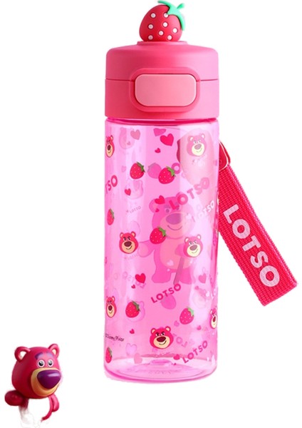 530ML Taşınabilir Su Matarası - Pembe (Yurt Dışından)