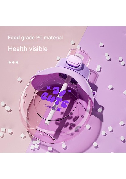 480ML Taşınabilir Su Matarası - Pembe (Yurt Dışından) indirimleri