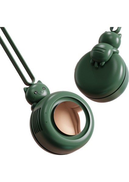 USB Mini El Fanı - Yeşil (Yurt Dışından)