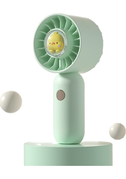 USB Mini El Fanı - Yeşil (Yurt Dışından)