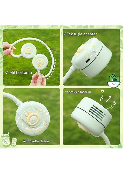 USB Mini El Fanı - Pembe (Yurt Dışından) fırsatları