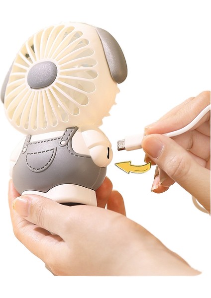 USB Mini El Fanı - Yeşil (Yurt Dışından)