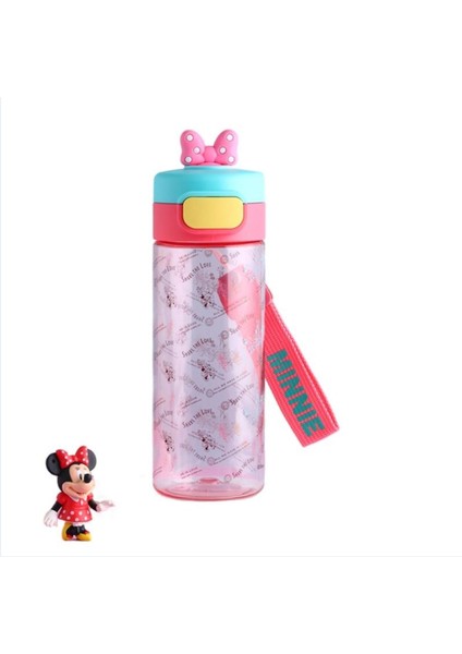 530ML Taşınabilir Su Matarası - Açık Pembe (Yurt Dışından)