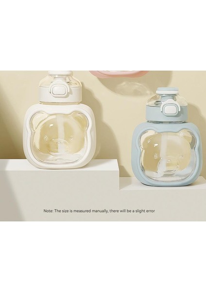 1000ML Taşınabilir Su Matarası - Beyaz (Yurt Dışından)