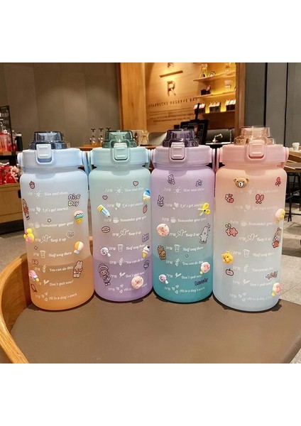 200ML Taşınabilir Su Matarası - Mor (Yurt Dışından)