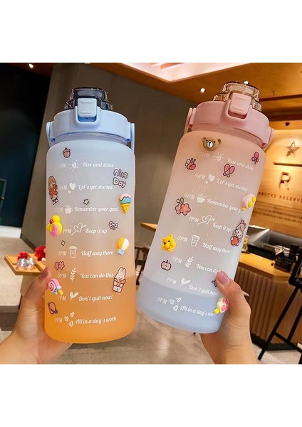 200ML Taşınabilir Su Matarası - Mor (Yurt Dışından)