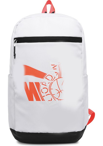 Yeni Sırt Çantası Trend Açık Renk Kontrast Okul Çantası Baskılı Harfler Dağcılık Seyahati Büyük Kapasiteli Okul Sırt Çantası (Yurt Dışından)