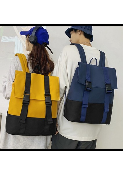 Yeni Sırt Çantası Rahat Okul Çantası Kişilik Modaya Uygun Serin Açık Hafif Seyahat Sırt Çantası Basit Moda Okul Sırt Çantası (Yurt Dışından) modelleri