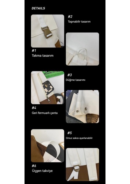 Yeni Sırt Çantası Rahat Okul Çantası Kişilik Modaya Uygun Serin Açık Hafif Seyahat Sırt Çantası Basit Moda Okul Sırt Çantası (Yurt Dışından) fırsatları