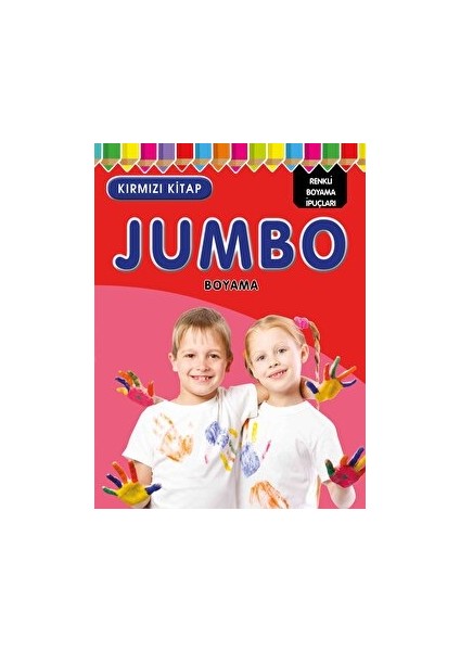 Jumbo Boyama - Kırmızı Kitap