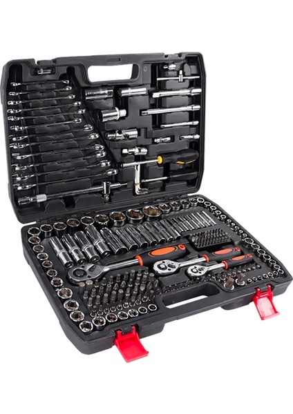 1/4 Cırcırlı 216 Parça Lokma Anahtar Takımı Oto Tamirci Full Tam Set fiyatları