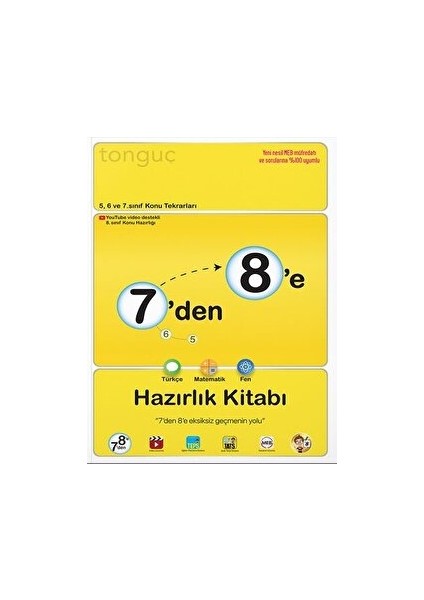7'den 8'e Hazırlık Kitabı