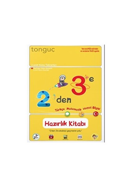 2'den 3'e Hazırlık Kitabı Tonguç Akademi