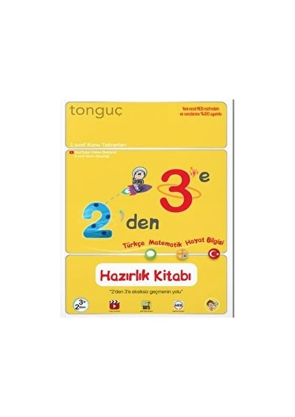 Tonguç Akademi 2'den 3'e Hazırlık Kitabı Tonguç Akademi