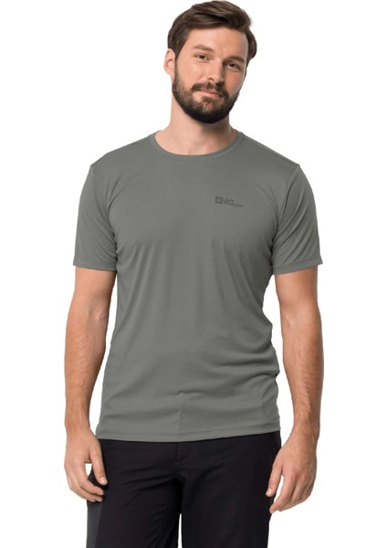 Jack Wolfskin Tech Erkek T-shirt 1807072-4143 1807072-4143004