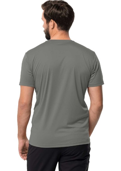 Jack Wolfskin Tech Erkek T-shirt 1807072-4143 1807072-4143004