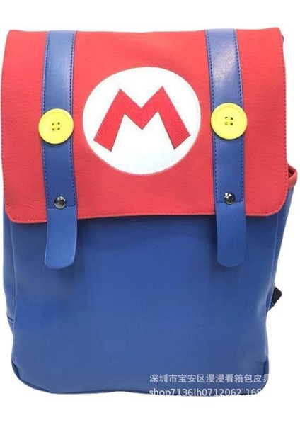 Yystore Erkek Sırt Çantası Harf Baskılı Klasik Oyun (Yurt Dışından)