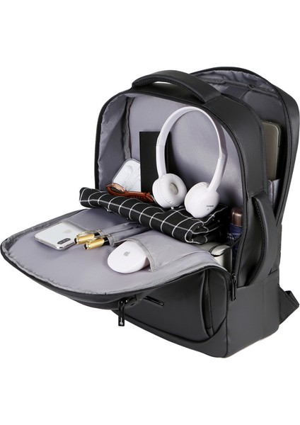 YY Store Dizüstü Bilgisayar Sırt Çantası USB Şarj Portlu Büyük Kapasiteli Sırt Çantası (Yurt Dışından) fiyatları