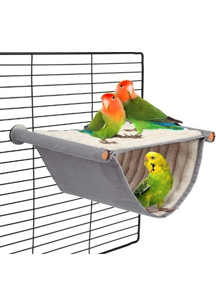 YY Store Papağan Hamak Hamster Yuvası Sıcak Hamak Çıkarılabilir ve Yıkanabilir Hamak Pencere Pervazı Askılı (Yurt Dışından)