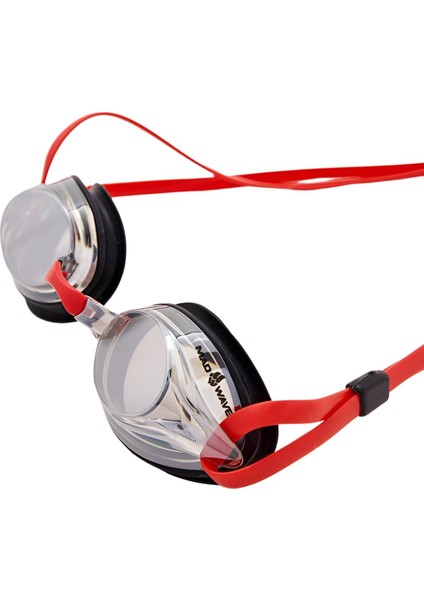 Sprt Yüzücü Gözlüğü Kırmızı/siyah Aynalı Yüzme Gözlüğü Unisex fırsatları