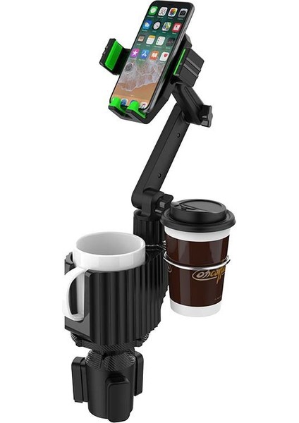 YY Store Araba Cep Telefonu Tutacağı Cep Telefonu Tutacağı ile Araba Bardak Tutacağı Saklama (Yurt Dışından) fiyatları