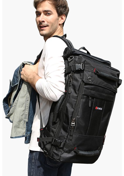 Erkek Seyahat Büyük Kapasiteli Sırt Çantası Üç Kullanılı Kilitli Su Geçirmez Sırt Çantası (Yurt Dışından) fiyatları