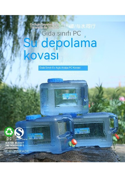 Musluk Depolama Kovası Içme Kovası ile Kısa Düz Kare Açık Kendi Kendine Sürüş Turu (Yurt Dışından) modelleri