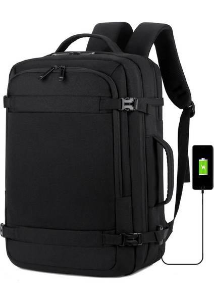 Erkek ve Kız Öğrenciler Için Çok Fonksiyonlu Bilgisayar Sırt Çantası, Oxford Kumaş Büyük Kapasiteli Sırt Çantası Açık Havada Seyahat (Yurt Dışından) fırsatları