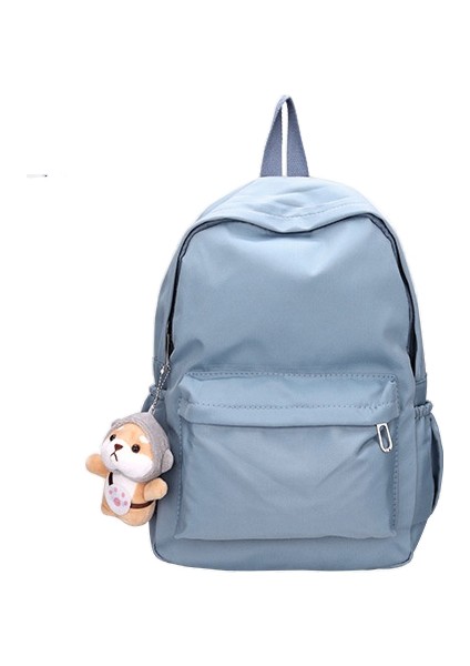 Erkekler ve Kadınlar Için Büyük Kapasiteli Sırt Çantası, Seyahat Naylon Okul Çantası (Yurt Dışından)