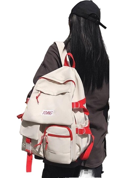 Kız Ortaokul Büyük Kapasiteli Ortaokul Okul Çantası, Sırt Çantası Öğrenci Okul Çantası (Yurt Dışından)