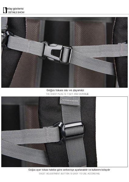 Erkek ve Kadın Turizm Spor Dağcılık Çantası Açık Omuz Sırt Çantası Su Geçirmez Spor Sırt Çantası (Yurt Dışından) fiyatları