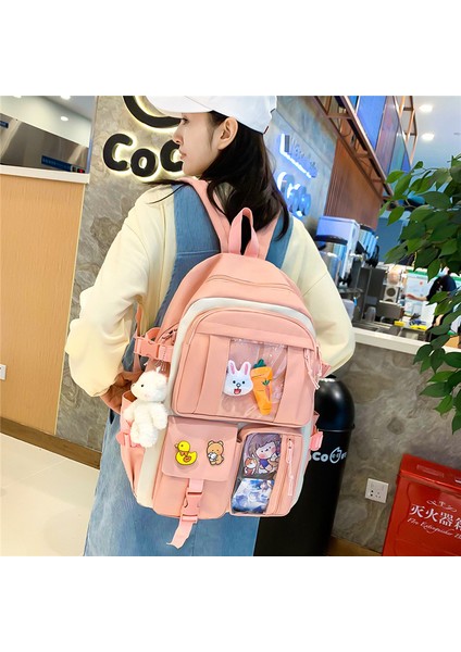 Ortaokul ve Lise Öğrencileri Için Beş Parçalı Basit Sırt Çantası (Yurt Dışından) fiyatları