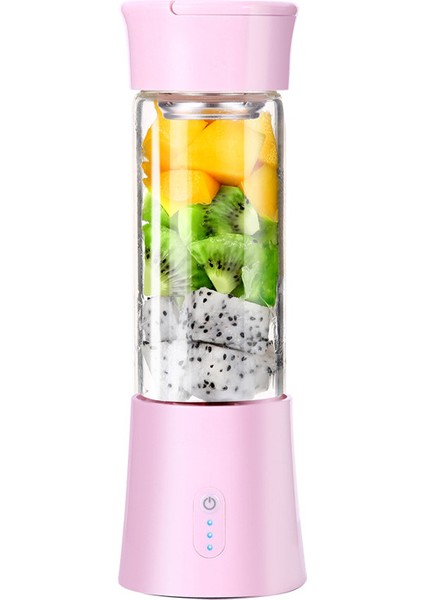 USB Şarj Kablosuz Meyve Blender Taşınabilir Mini Ev Elektrikli Meyve Sıkacağı (Yurt Dışından)