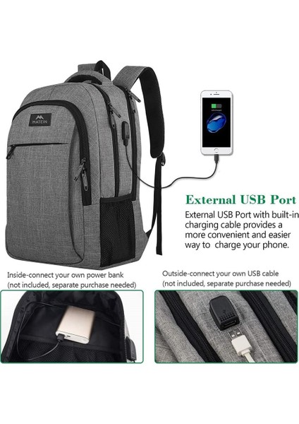 Erkek Oxford Bez Bilgisayar Sırt Çantası Depreme Dayanıklı Şarj Omuz Sırt Çantası (Yurt Dışından) fiyatları