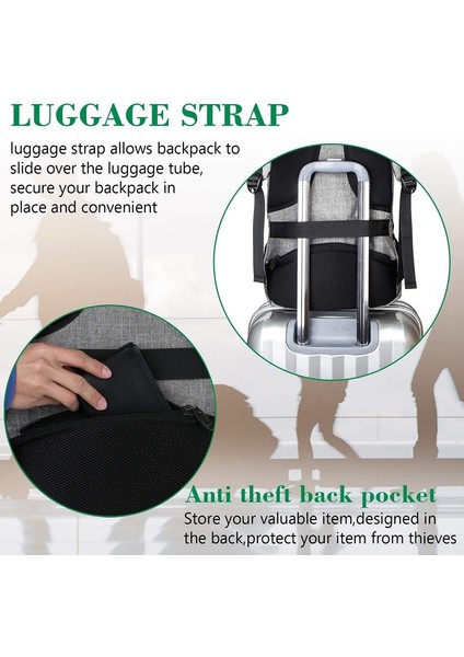 Erkek Oxford Bez Bilgisayar Sırt Çantası Depreme Dayanıklı Şarj Omuz Sırt Çantası (Yurt Dışından) indirimleri