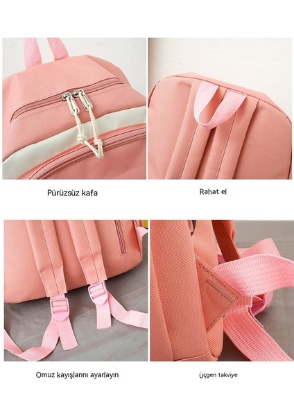 Kız Lise Öğrencileri Için Beş Parçalı Sırt Çantası (Yurt Dışından) indirimleri