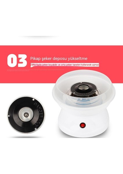 Çocuk Ev Sürümü Elektrikli Dıy Mini Pamuk Şeker Makinesi (Yurt Dışından) fiyatları