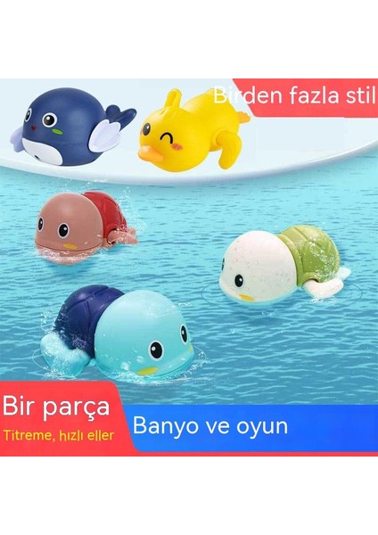 Prodigy Toy Bebek Banyosu Banyo Saat Küçük Kaplumbağa Su Oyuncakları (Yurt Dışından)