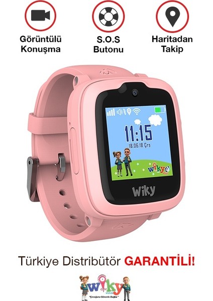 Watch 4 Plus Pembe Akıllı Çocuk Saati