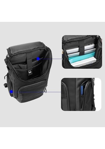 Ozuko 9409 Erkek Işletme 15.6 Inç Dizüstü Seyahat Sporları Boş Zamanlı Sırt Çantası (Yurt Dışından) indirimleri