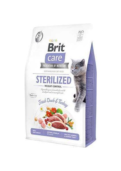 Hipoalerjenik Sterilized Ördek ve Hindili Tahılsız Kısırlaştırımış Kedi Maması 2 kg - Farmapets fiyatları
