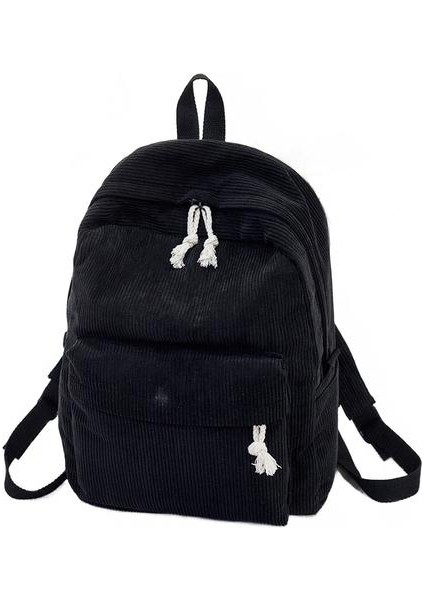 Style Sırt Lise Öğrencilerin Kişeli Versiyonu Kadın Backpack Çantası (Yurt Dışından)