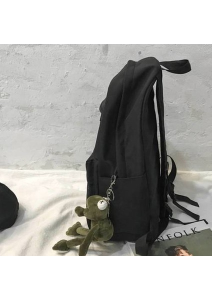3 Parça Düz Renkli Büyük Kapasiteli Okul Çantası (Yurt Dışından) modelleri