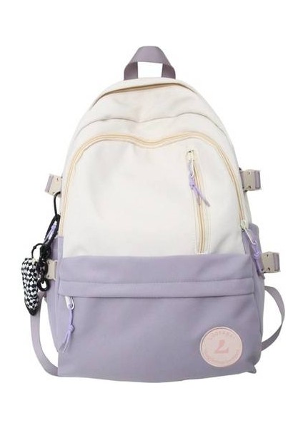 4 Parça Ortaokul Öğrencisi Lise Öğrencisi Büyük Kapasiteli Sırt Çantası (Yurt Dışından)