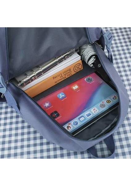 Dört Parçalı Set Kadın Lise Öğrencisi Ortaokul Öğrencisi Ilkokul Öğrencisi Kadın Sırt Çantası (Yurt Dışından) modelleri