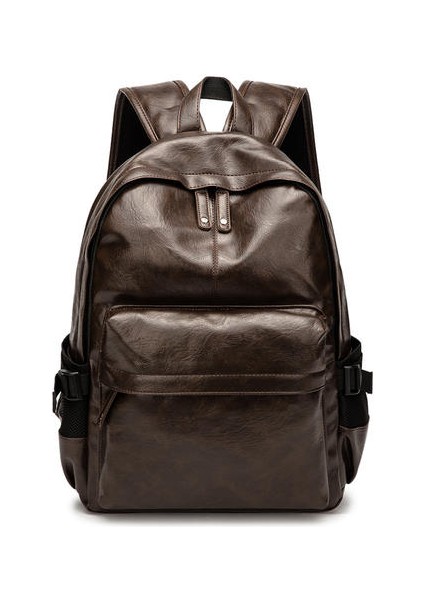 Pu Erkekler Sırt Öğrenci Schoolbag Bilgisayar Erkek Gizli Sırt 'nın Koreli Versiyonu Çantası (Yurt Dışından)