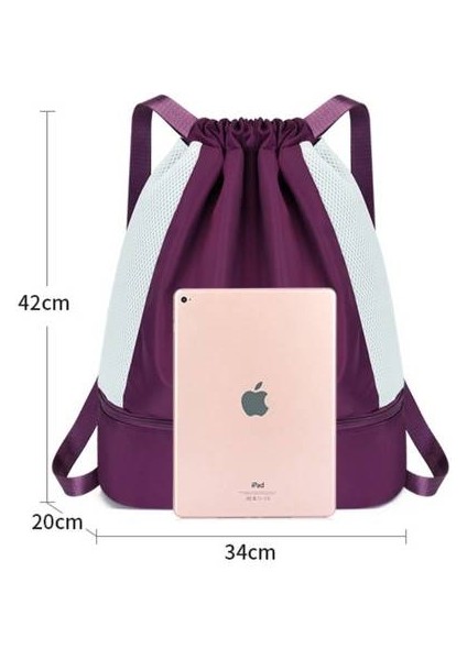 Kuru ve Islak Ayırma Nefes Alabilen Sırt Fitness Yüzme Büyük Kapasiteli ve Çok Yönlü Öğrenci Sırt Çantası (Yurt Dışından) fırsatları