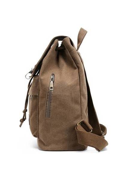 Vintage Tuval Seyahat Sırt Öğrenci Gündelik Okul Sırt Kova Çantası (Yurt Dışından) fiyatları