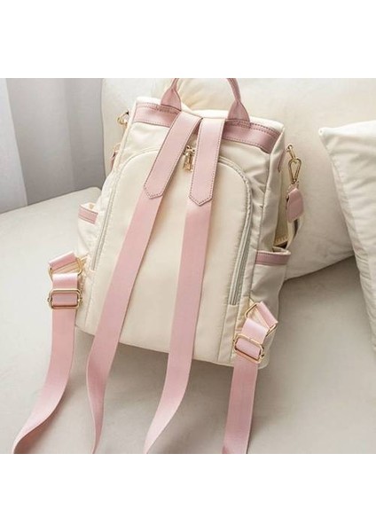 Koreli Oxford Bez Sırt Kız Öğrenci Büyük Kapasiteli Seyahat Okulu Küçük Sırt Çantası (Yurt Dışından) fiyatları