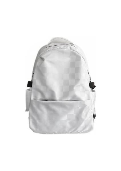 Koreli Dama Tahtası Sırt Erkek ve Kadın Üniversite Öğrencileri Için Dokulu Sırt Ortaokul Öğrencileri ve Lise Öğrencileri Çantası (Yurt Dışından)